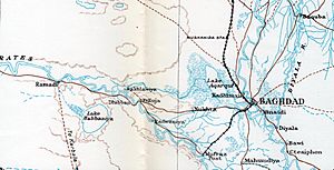 Euphrates from Ramadi to Baghdad 1917.jpg