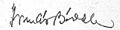 Francis Biddle signature