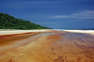 Fraser Island freshwaterlake