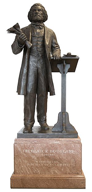 Frederick Douglass statue NSHC