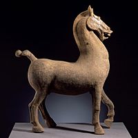 Funerary Sculpture of a Horse LACMA AC1997.137.1