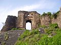 Gate of Pharwala Fort toward the Swaan stream
