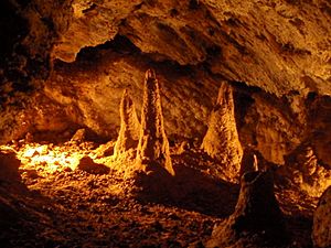 Gejzírové stalagmity