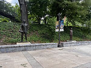 Georgia Tech statues
