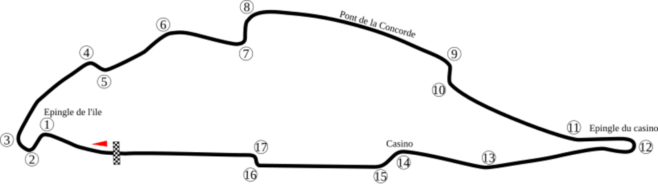 Gilles Villeneuve Circuit Montreal (88-93)