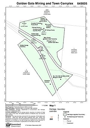 Golden Gate Mining and Town Complex Facts for Kids