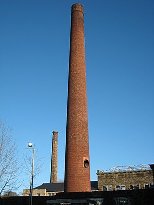 Green Lane chimneys Yeadon Jan 2018