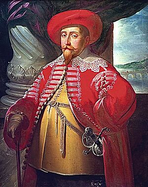 Gustav II Adolf by Merian