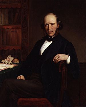 Herbert Spencer by John Bagnold Burgess