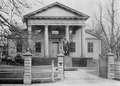 Historic American Buildings Survey, unknown photographer, VIEW OF THE FRONT. - Redwood Library, 50 Bellevue Avenue, Newport, Newport County, RI HABS RI,3-NEWP,15-2
