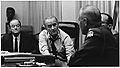 Hubert Humphrey and Lyndon Johnson