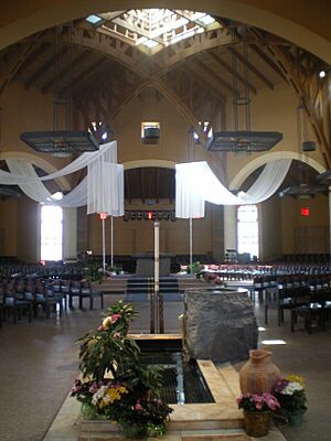 Interior of Padre Serra Church, Camarillo