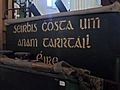 Irish Coast Guard sign