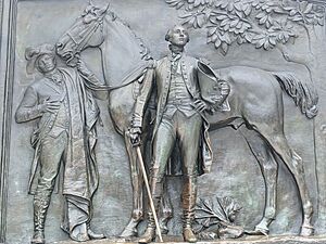 James Armistead Lafayette - Groom and Marquis Du Lafayette