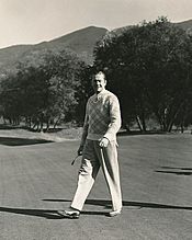 James Dunn at Lakeside Golf Club - front (cropped)