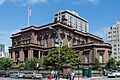 James Cair Flood Mansion (Pacific-Union Club), 1000 California St., San Francisco. Photographed from south side of California St. between Taylor St. and Mason St.