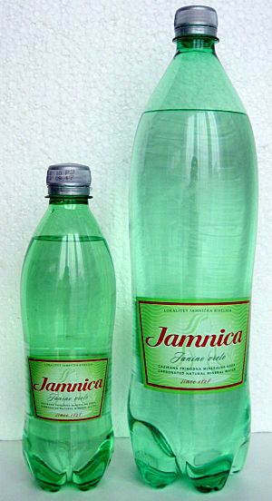 Jamnica liter halbliter flasche
