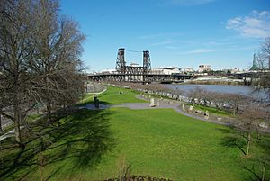 Japanese Memorial in Waterfront Park - Portland, Oregon