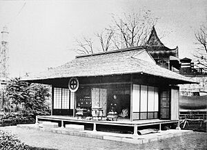 Japanese Satsuma pavillion at the French expo 1867