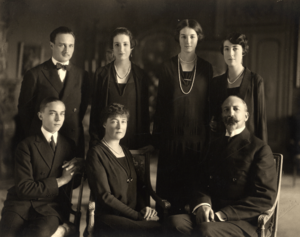 Jean, Duke of Guise with his family