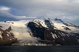 Kjerulf Glacier Jan Mayen