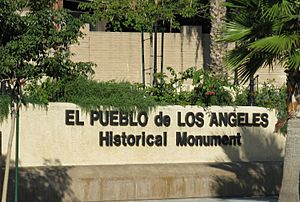 LA founding historical monument