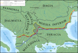 Language influence border between Latin and Hellenic