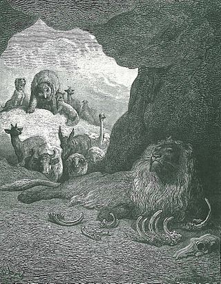Le Lion Malade et le Renard