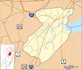 New Brunswick, New Jersey is located in Middlesex County, New Jersey