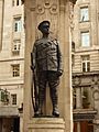 London Troops memorial, Artillery figure