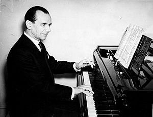 Malcolm Sargent at the piano