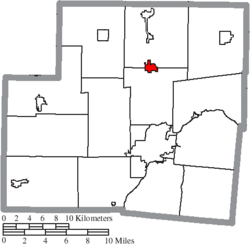 Location of Anna in Shelby County