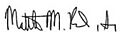 Matt Rosendale's signature