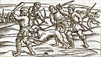 Middle Ages rabid dog