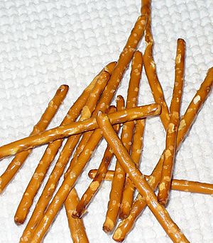 Mini pretzel rods