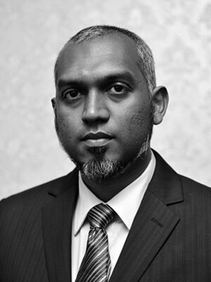 Minister-dr-mohamed-muizzu in 2012