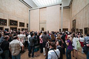 Mona lisa crowd