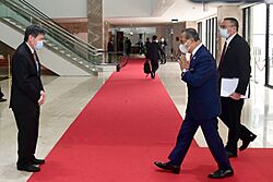 Muhyiddin Yassin and Hishammuddin Hussein Attend the ASEAN Leaders Meeting in Jakarta