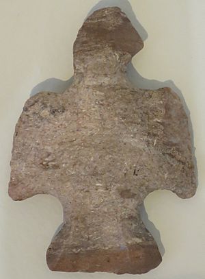 Native American bird-shaped fetish stone, Honolulu Museum of Art 2014-3-09