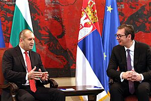 Official visit of President Rumen Radev to the Republic of Serbia 2018 04