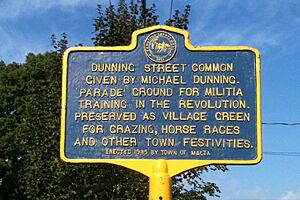 Parade Ground historic marker 1, Malta NY