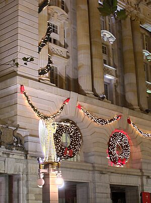 Perth General Post Office Christmas decorations