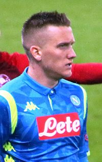 Piotr Zieliński (2) Napoli (UEFA Euroleague Achtelfinalrückspiel 14. März 2019) 28 (cropped).jpg