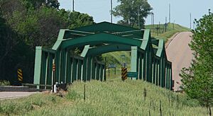 Red Cloud Republican bridge from NW