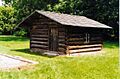 Replica of an original cottage on the site of old fairfield, ontario