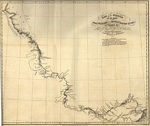 Route of the Expedition A. D. 1825, from Fort William to the Saskatchewan River (1828)