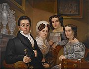 Samuel Beals Thomas and family