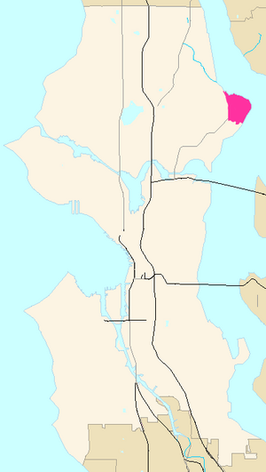 Seattle Map - Sand Point