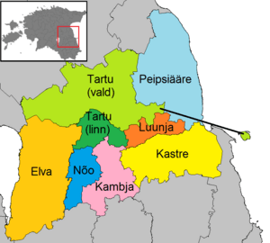 Tartu municipalities 2017