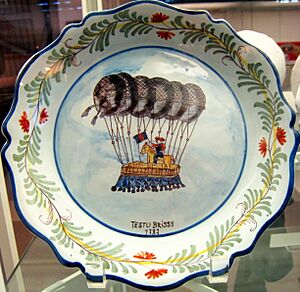 Testu Brissy 1787 plate - Udvar-Hazy Center